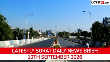 Surat Latest News Today on September 10th, 2026: Textile Market Fire, Vande Bharat & Consumption Market Growth
