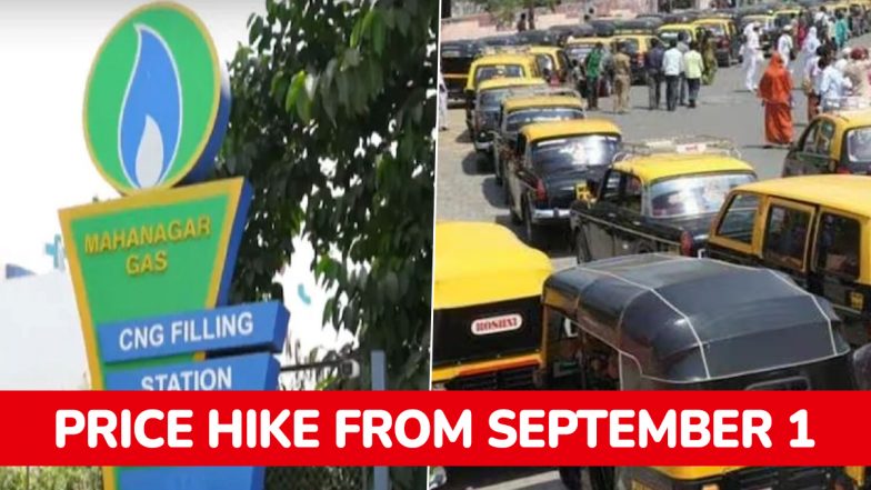 September 1 Brings 3 Price Rise Shocks: LPG, CNG Prices and Mumbai Auto-Taxi Fares Hiked