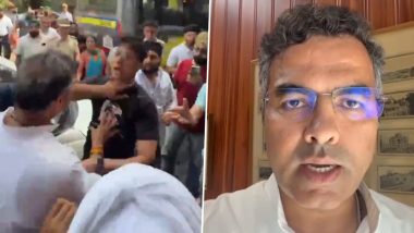 Parvesh Verma Viral Video: Delhi Minister Breaks Silence on Slapping Incident, Claims Man Abused His Family