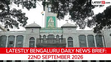Bengaluru Latest News Today on September 22nd, 2026: Masked Attack, Fraud Bust & Doctors' Stir