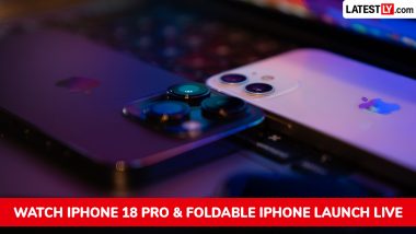 Apple Event 2026 Live Streaming: Watch iPhone 18 Pro & Foldable iPhone Launches