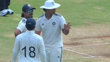 Vaibhav Sooryavanshi Spot-On DRS Call Helps Ishan Kishan Dismiss Ricky Bhui in Duleep Trophy Final