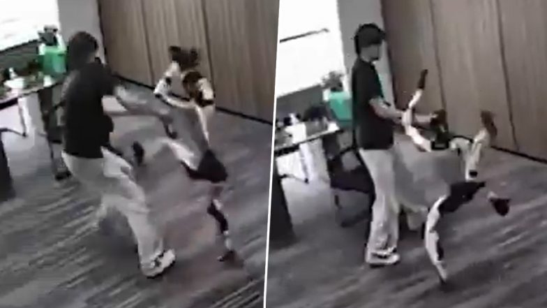 Unitree Humanoid Robot Kicks Developer During Testing Session in China (Watch Viral Video)