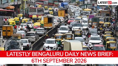 Bengaluru Latest News Today on September 6th, 2026: Woman Kills Twins, Investment Boost & Traffic