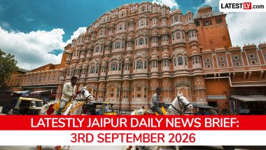 Jaipur Latest News Today on September 3rd, 2026: Tiger Attack, Civic Polls & New Flights