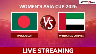 Bangladesh vs United Arab Emirates, Live Streaming and Free Telecast of Women's Asia Cup 2026 in India