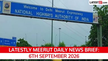 Meerut Latest News Today on September 6th, 2026: Ganga Water Rises, New Intersections & UPPSC Exam