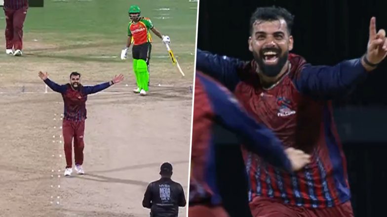 Shadab Khan Hat-Trick Video: Watch Pakistan Spinner Pick 3 in 3 For First-Time in CPL