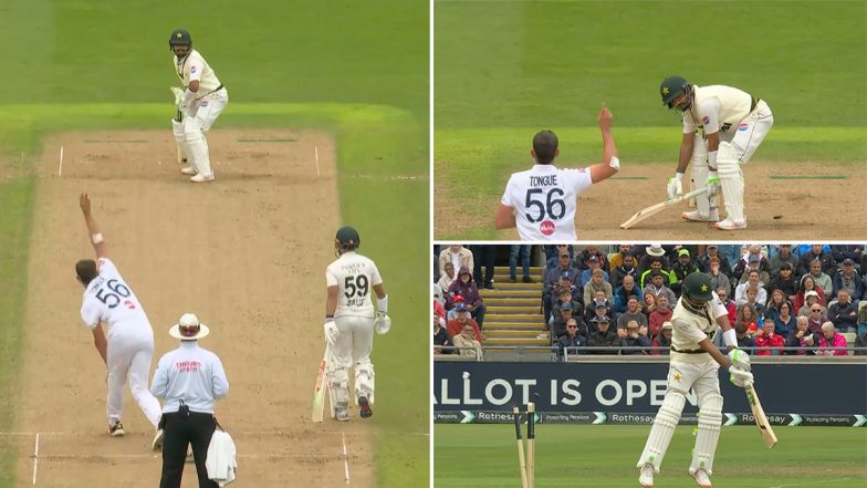 Babar Azam Wicket Video: Watch Josh Tongue Rattle Pakistan Captain's Stumps in PAK vs ENG 3rd Test 2026