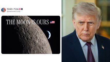 Donald Trump Claims US Owns Moon in New Truth Social Post, Floats &lsquo;New America&rsquo; Name for New Mexico