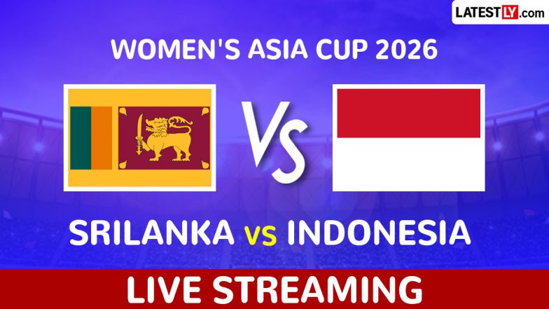 Sri Lanka vs Indonesia, Live Streaming and Free Telecast of Women's Asia Cup 2026 in India