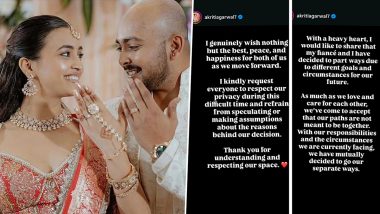 Prithvi Shaw and Akriti Agarwal Part Ways Six Months After Engagement