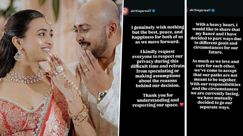 Prithvi Shaw and Akriti Agarwal Part Ways Six Months After Engagement