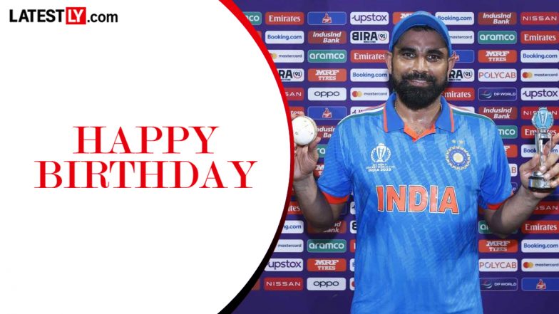 Mohammed Shami Birthday Special: Celebrating India&rsquo;s Pace Spearhead As Out-of-Favour Bowler Turn 36