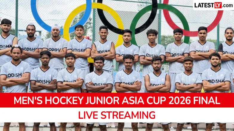 India vs South Korea, Live Streaming Online in India, Men&rsquo;s Hockey Junior Asia Cup 2026 Final