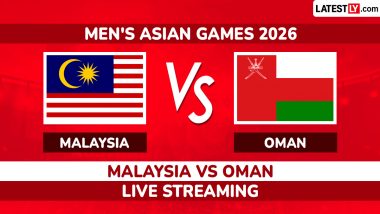 Malaysia vs Oman Live Streaming and Free Telecast of Men's Asian Games 2026 Cricket in India