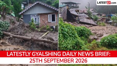 Gyalshing Latest News Today on September 25th, 2026: Landslide Evacuations & Relief Efforts