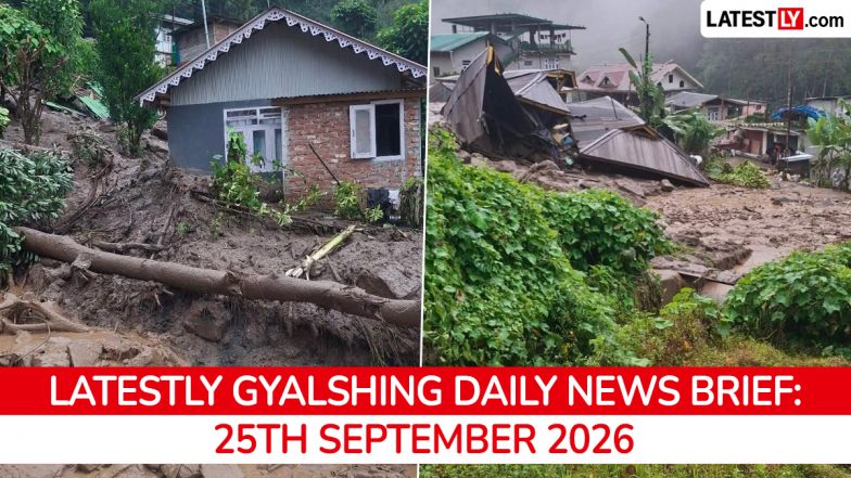Gyalshing Latest News Today on September 25th, 2026: Landslide Evacuations &amp; Relief Efforts