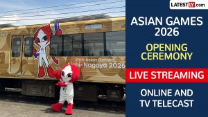sports-Asian Games 2026 Aichi-Nagoya Opening Ceremony Live Streaming Online and TV Telecast Channel in India