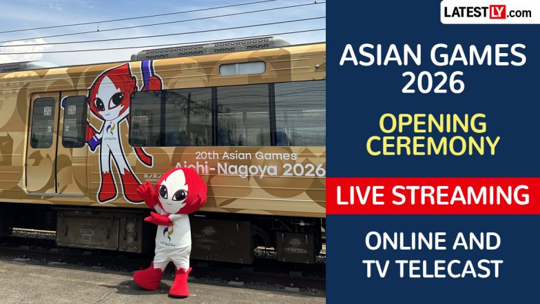 Asian Games 2026 Aichi-Nagoya Opening Ceremony Live Streaming Online and TV Telecast Channel in India