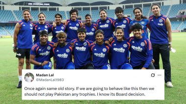 'We Should Not Play Pakistan' Madan Lal Reacts After India Women Refuse Asia Cup 2026 Trophy From Mohsin Naqvi