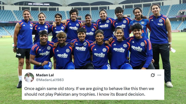 'We Should Not Play Pakistan' Madan Lal Reacts After India Women Refuse Asia Cup 2026 Trophy From Mohsin Naqvi