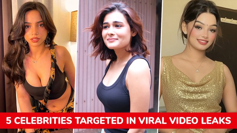 Shalini Pandey to Muskan Karia Viral Video Scandals: 5 Influencers and Celebrities Targeted in &lsquo;MMS Leak&rsquo; Controversies