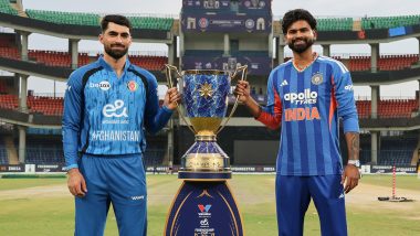 Vande Mataram Played Before Start of India vs Afghanistan 1st T20I 2026