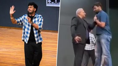 Comedian Rajat Sood&rsquo;s Nirma University Event Takes Tense Turn As Professor Grabs Student by Collar