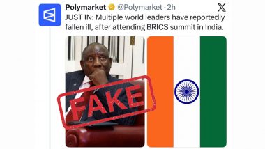 Did World Leaders Fall Ill After BRICS Summit 2026 in India? MEA Fact Check Calls the Viral Claim Fake