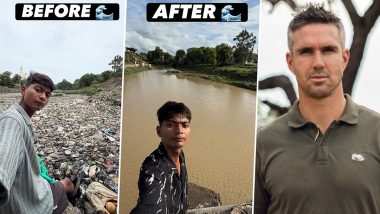 Kevin Pietersen Hails Viral Sensation Bittu Tabahi as 'Heroic' for Ajnar River Cleanup