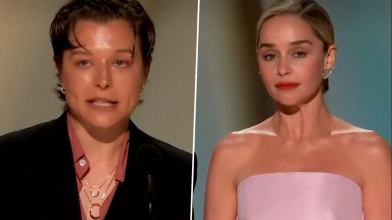 Emmys 2026: &lsquo;GoT&rsquo; Universe Stars Emilia Clarke and Emma D&rsquo;Arcy&rsquo;s High Valyrian Stage Moment Goes Viral