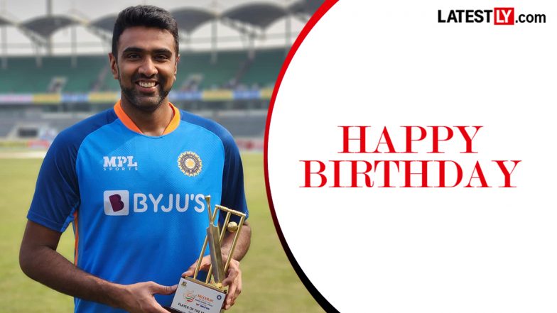 Ravichandran Ashwin Birthday Special: Celebrating World Cup Winner and India&rsquo;s Spin Wizard As He Turns 40