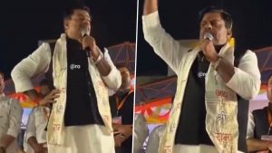 social-viral-'Garba Mein Bahen-Betiyan Le Kar Aayein’: BJP MLA Rameshwar Sharma Invites Muslims to Garba, Says ‘Our Boys Are Ready’ (Video)