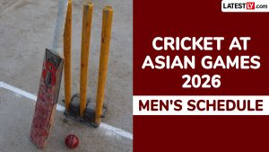 sports-Cricket at Asian Games 2026 Men's Competition Full Schedule in IST