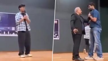 &lsquo;Jaldi Kar, Panvel Nikalna Hai&rsquo;: Nirma University Professor Grabs Student by Collar at Rajat Sood Show, Video Goes Viral