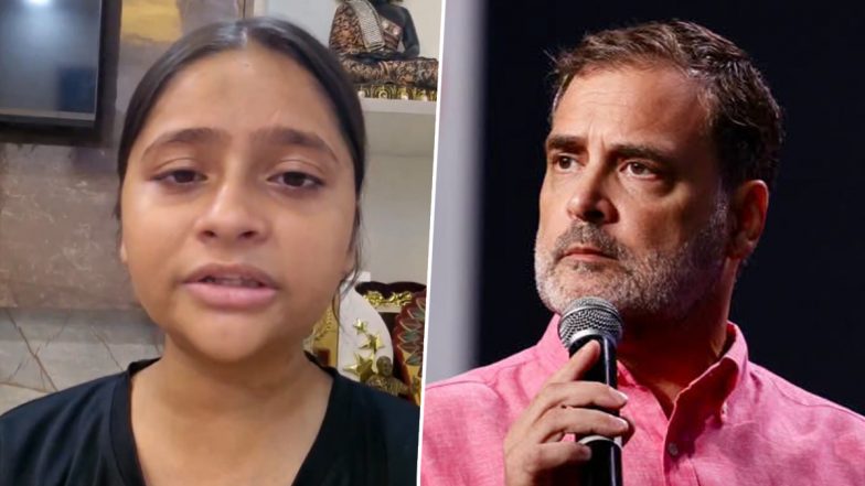 Rahul Gandhi Backs Nishu Azad Over Father&rsquo;s Alleged Attack, Questions Delhi Police Action (Video)