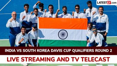 Where To Watch India vs South Korea Davis Cup Qualifiers Round 2 Free Live Streaming and TV Telecast in India