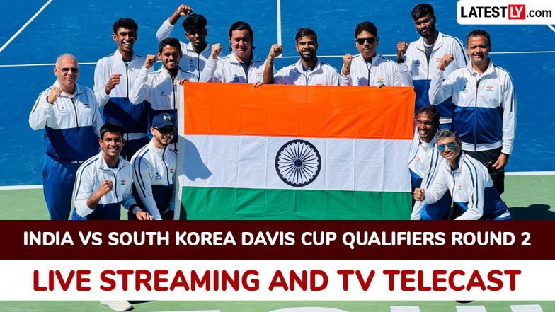 Where To Watch India vs South Korea Davis Cup Qualifiers Round 2 Free Live Streaming and TV Telecast in India