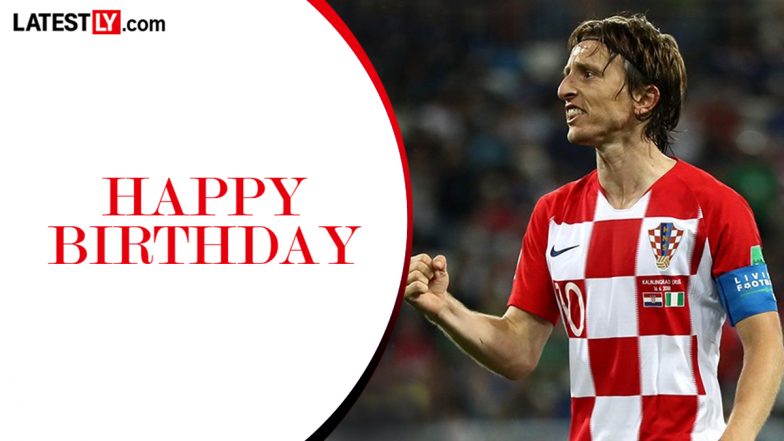 Luka Modric Birthday Special: Celebrating Croatia Captain's Illustrious Career As Real Madrid Legend Turns 41