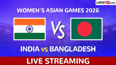 India vs Bangladesh, Live Streaming and Free Telecast of Women&rsquo;s Asian Games 2026 Cricket Semifinal in India