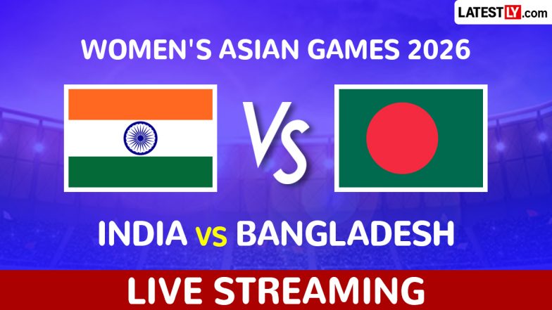 India vs Bangladesh, Live Streaming and Free Telecast of Women&rsquo;s Asian Games 2026 Cricket Semifinal in India