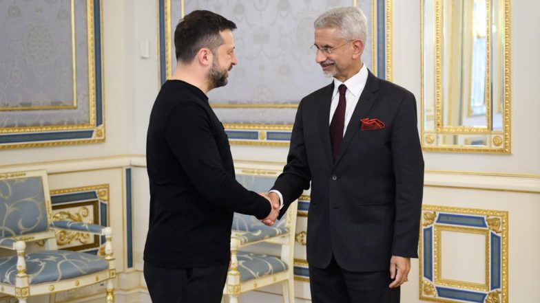 Volodymyr Zelensky Meets EAM S Jaishankar, Says Ukraine Is Grateful to India