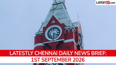 Chennai Latest News Today on September 1st, 2026: CM Vijay Takes Oath, PM Modi's Visit & Crime Updates