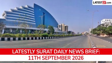 Surat Latest News Today on September 11th, 2026: Arson at Textile Market, Quacks Busted & Bomb Threat Arrests