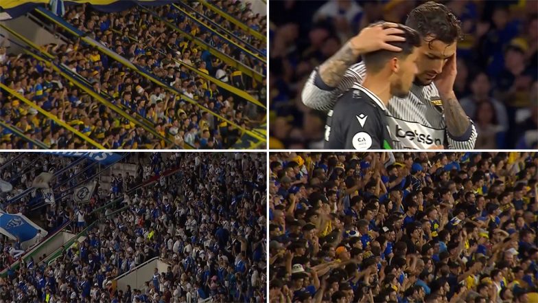 Fans Chant Lionel Messi's Name as Copa Argentina Match Halts in 10th Minute&nbsp;To Honour Former Argentina Captain