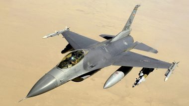 US Fighter Jet Crash: F-16 Fighting Falcon Goes Down at Spangdahlem Air Base in Germany; Pilot Injured