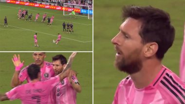 Lionel Messi Goal Video: Inter Miami Star Scores Stunning Free-Kick Against San Diego FC in MLS 2026