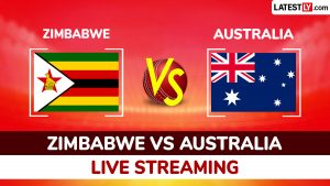sports-Where to Watch Zimbabwe vs Australia ODI Series 2026 Live Streaming Online and TV Channel Telecast in India