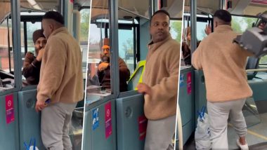 Telford Bus Horror: Sikh Driver Assaulted Before Suspect Steals Bus and Rams Vehicles (Video)
